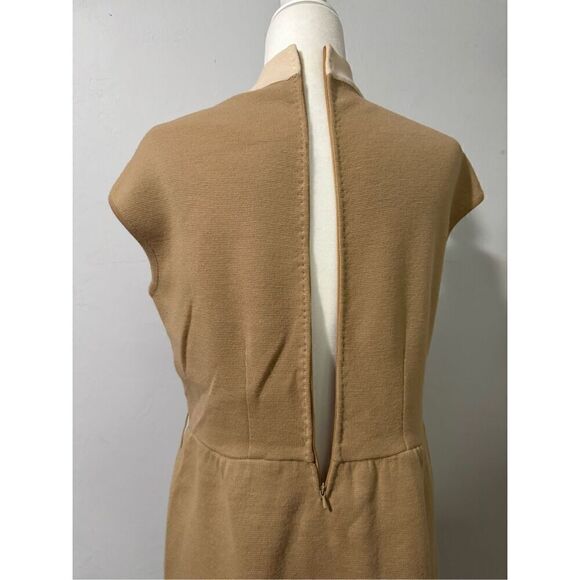 Saks Fifth Avenue Italy 100% wool dress midi size 13 - Picture 9 of 10